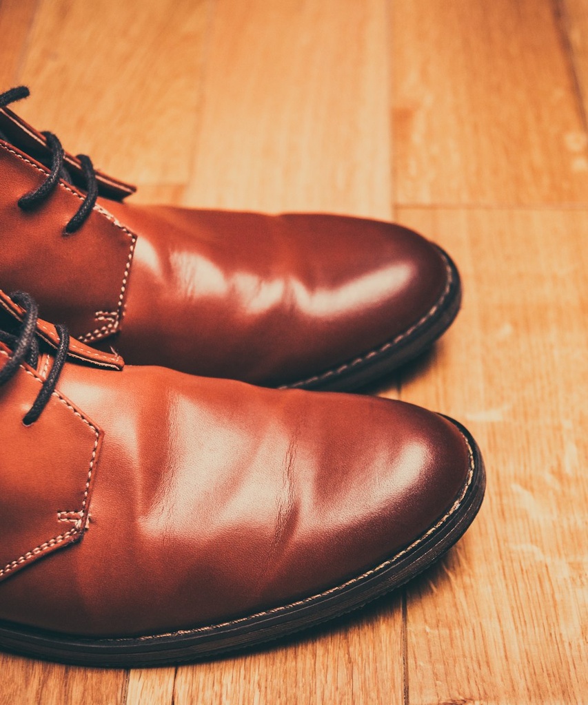 Leather Derby Shoes (EU 38)